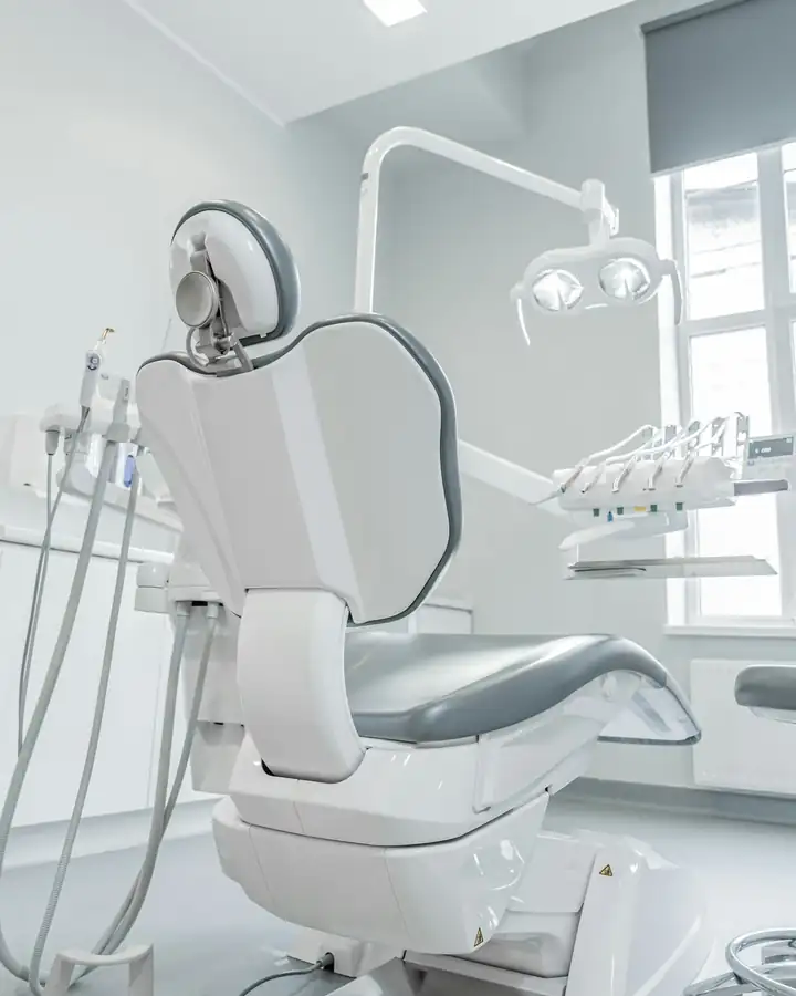 Bright modern dental treatment room